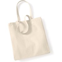 Westford Mill Canvas Classic Shopper Bag - 26 Litres Pack of 2 in Natural