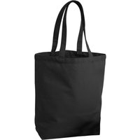 Westford Mill Plain Camden Shopper Shopping Bag (13 Litres) Pack of 2 in Black