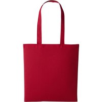 Nutshell Plain Strong Shoulder Shopper Bag Pack of 2 in Red