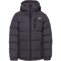 Trespass Boy's Tuff Hooded Jacket in Dark Grey | Size: 3-4 Years