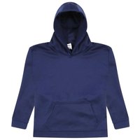 AWDis Just Hoods Sports Polyester Hoodie in Navy | Size: 7-8 Years
