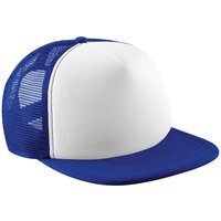 Vintage Plain Snap Back Trucker Cap Pack 2 Bright