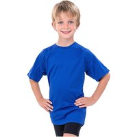 Spiro Boy's Performance Aircool T-Shirt in Blue | Size: 5-6 Years