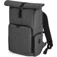 Q tech Charge Roll top Backpack