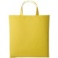 Nutshell Women's Cotton Short Handle Shopper in Lemon