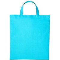 Nutshell Women's Cotton Short Handle Shopper in Turquoise