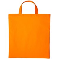 Nutshell Women's Cotton Short Handle Shopper in Orange