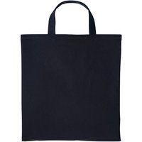Nutshell Women's Cotton Short Handle Shopper in Black
