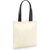 Westford Mill Women's EarthAware Contrast Handle Bag For Life in Natural