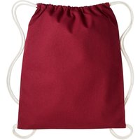 Nutshell Men's Drawstring Gymsac in Burgundy