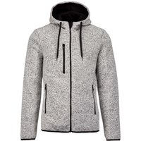 Heather Hooded Jacket Mid