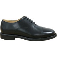 Leather Capped Oxford Laced Cadet Shoe