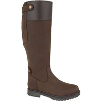Harper Waxy Leather Country Boot Dark