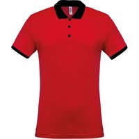 Two Tone Pique Polo Shirt