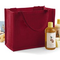 Westford Mill Jute Mini Gift Bag (6 Litres) in Red