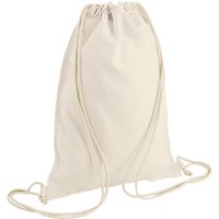 Bagbase Men's Sublimation Gymsac Drawstring Bag (5 Litres) in Off-White