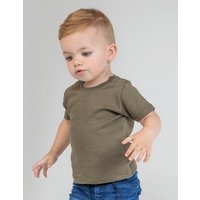 Babybugz Short Sleeve T-Shirt in Olive | Size: 18-24 m