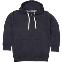 Superstar Zip Through Hooded Sweat Hoodie Dark