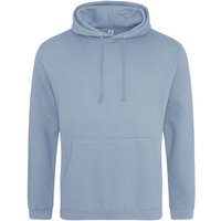 College Hooded Sweatshirt Hoodie Duck Egg