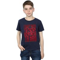 Marvel Boy's Captain Prove Anything T-Shirt in Navy | Size: 12-13 Years