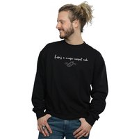 Disney Men's Aladdin Life´s A Magic Carpet Ride Sweatshirt in Black | Size: 5XL