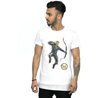 Avengers Endgame Painted Hawkeye T Shirt