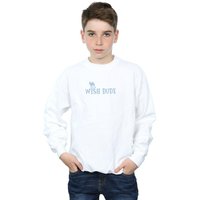 Disney Boy's Aladdin Wish Dude Sweatshirt in White | Size: 3-4 Years