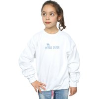 Disney Girl's Aladdin Wish Dude Sweatshirt in White | Size: 7-8 Years