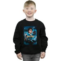Harry Potter Boy's Philosopher´s Stone Sweatshirt in Black | Size: 7-8 Years
