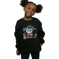 The Big Bang Theory Girl's Bazinga Kitty Sweatshirt in Black | Size: 3-4 Years