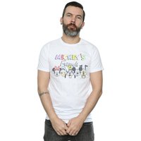 Mickey Mouse Friends Faded Nostalgia T Shirt