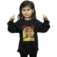 Blondie Girl's Singing With Mic Sweatshirt in Black | Size: 9 Years