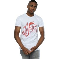 Aladdin Movie Jafar Flames Logo T Shirt