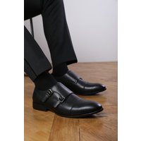 Nick Formal Keith Buckle Twin Monk Shoes