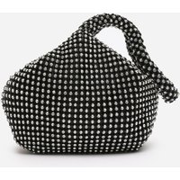 Where's That From Women's 'Cascabel' Mini Chainmail Pouch Bag in Black
