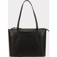 Catria Leather Work Tote Bag