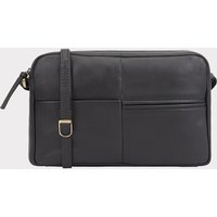 Lloyd Baker Women's Batian Leather Cross Body Bag in Navy