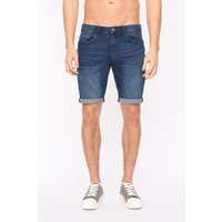 Duck&Cover Men's Zeki Shorts in Dark Blue | Size: 30