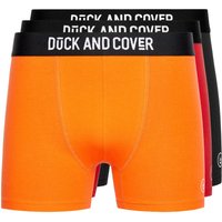 Duck&Cover Men's Fiery Boxers 3 Pack | Size: Large