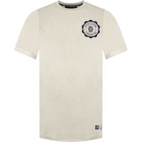 Stamp Cream T Shirt