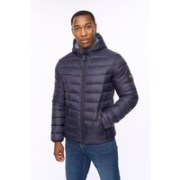 Gattering Lightweight Hooded Quilted Puffer Jacket Dark