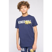 Kings Will Dream Boy's Kids Tagged T-Shirt in Navy | Size: 10-11 Years