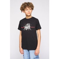 Kings Will Dream Boy's Kids Paintsplat T-Shirt in Black | Size: 12-13 Years