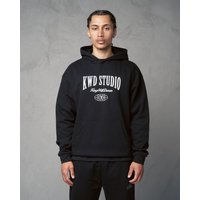 Studios Overhead Hoodie 100% Cotton Oversized Fleece Multi Location Puff Prints