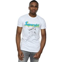 Supergirl Mono Action Pose T Shirt