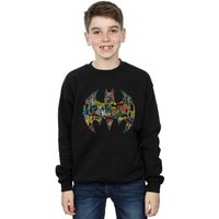 Batman Batgirl Logo Collage Sweatshirt
