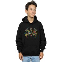 Batman Batgirl Logo Collage Hoodie