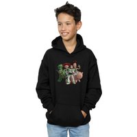 Disney Boy's Toy Story 4 Group Hoodie in Black | Size: 5-6 Years