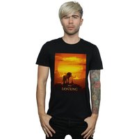 Lion King Movie Sunset Poster T Shirt