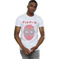 Deadpool Seigaiha Head T Shirt